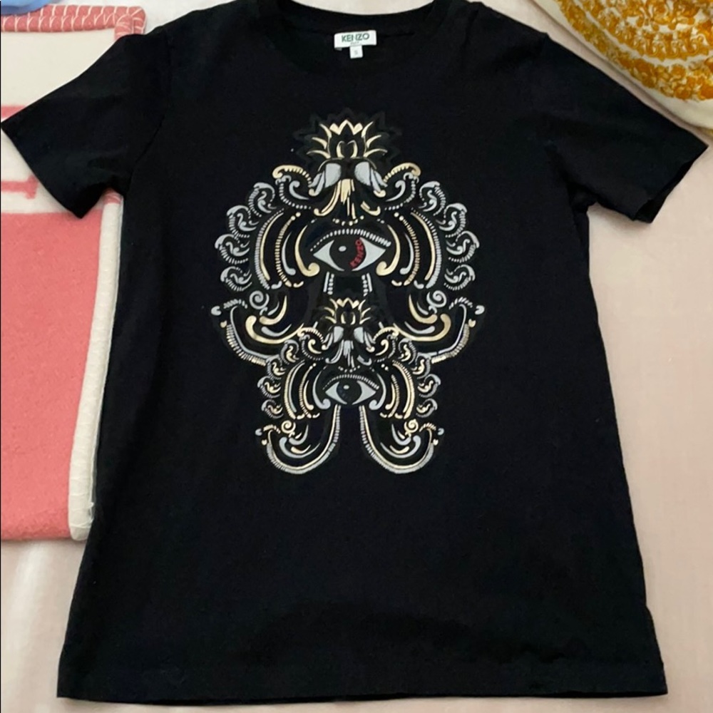 Kenzo Black Eye size S T-shirt Top